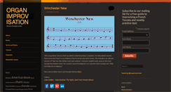 Desktop Screenshot of organimprovisation.com